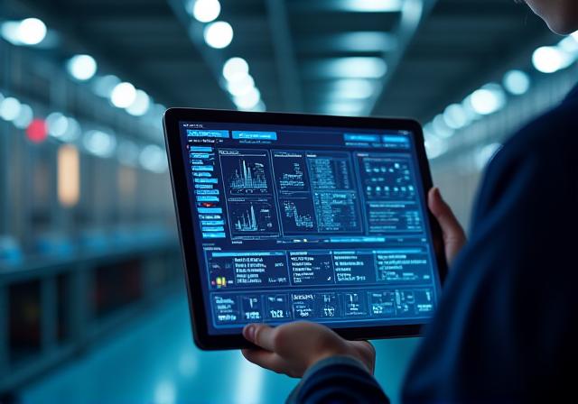 Dashboard automazione industriale